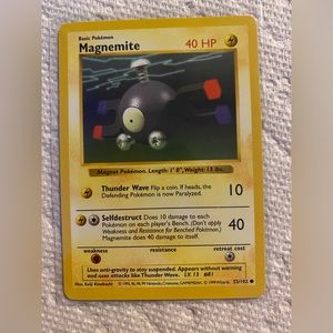 Original Shadowless Magnemite